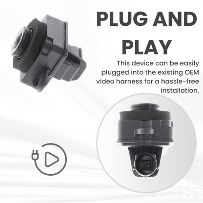 Backup Camera Replaces for 2017-2024 Alfa Romeo Giulia | 2017-2022 Giulia Quadrifoglio OE Part # 68505325AA 00505383650 68300393AA 00505620950