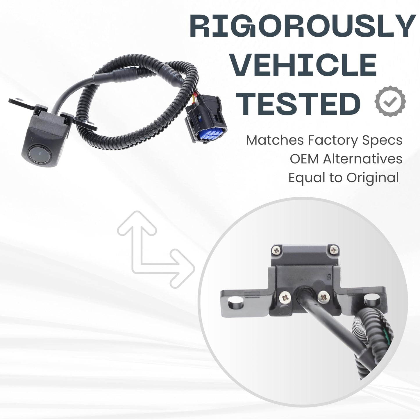 Backup Camera Replaces for 2014-2017 Hyundai Azera OE Part # 95760-3V541