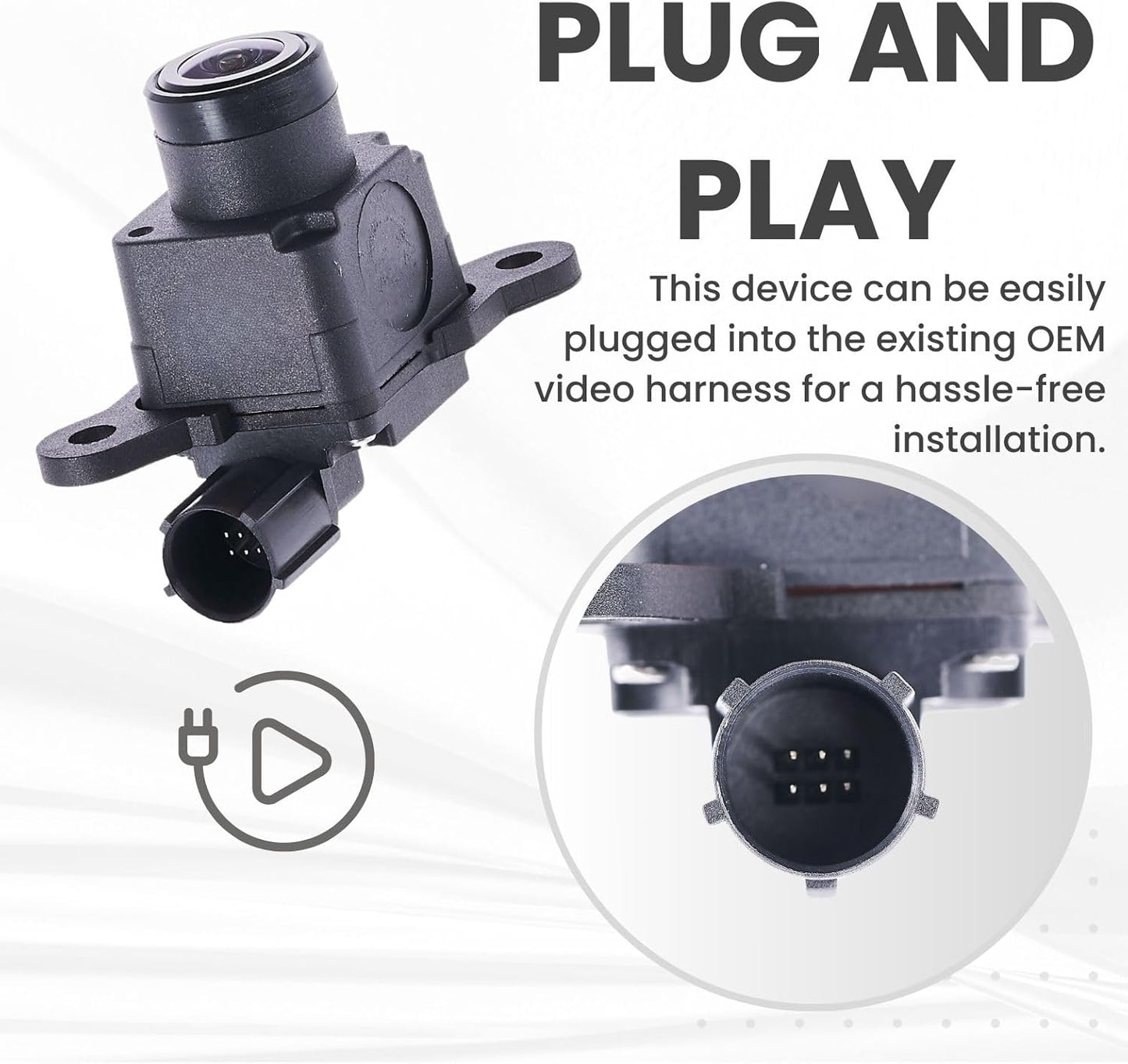 Backup Camera Replaces for 13 14 15 16 17 Dodge Viper Ram 1500 2500 SRT Viper