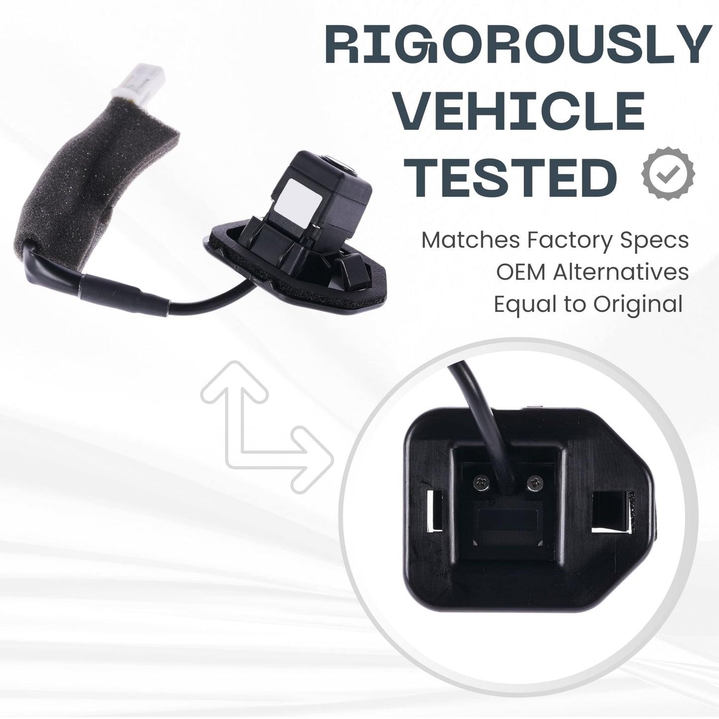 Backup Camera Replaces for 2014 2015 Nissan Altima Sedan