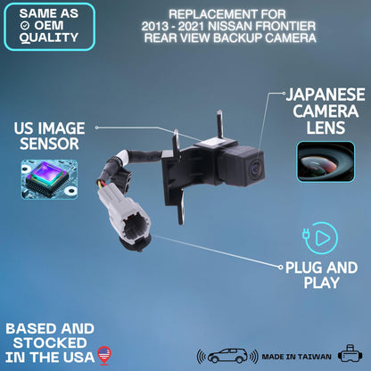Backup Camera Replaces for 13-19 Nissan Frontier 28442-9BF2A 28442-9BF0A/3A