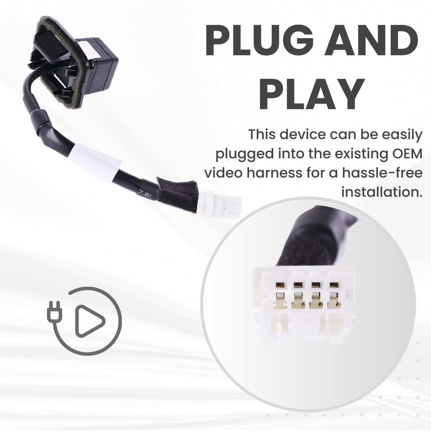 Backup Camera Replaces for 2015 2016 SUBARU WRX OE Part # 86267VA000