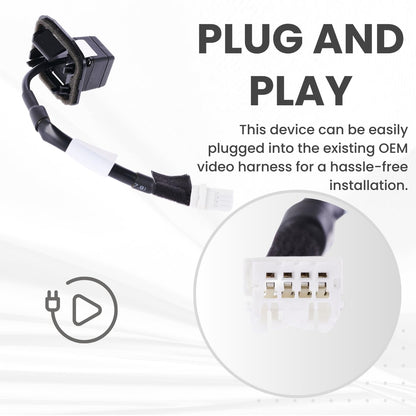 Backup Camera Replaces for 2015 2016 SUBARU WRX OE Part # 86267VA000