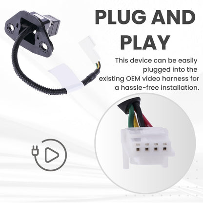 Backup Camera Replaces for 2007 2008 2009 LEXUS LS 460 | 2008 2009 LEXUS LS 600h