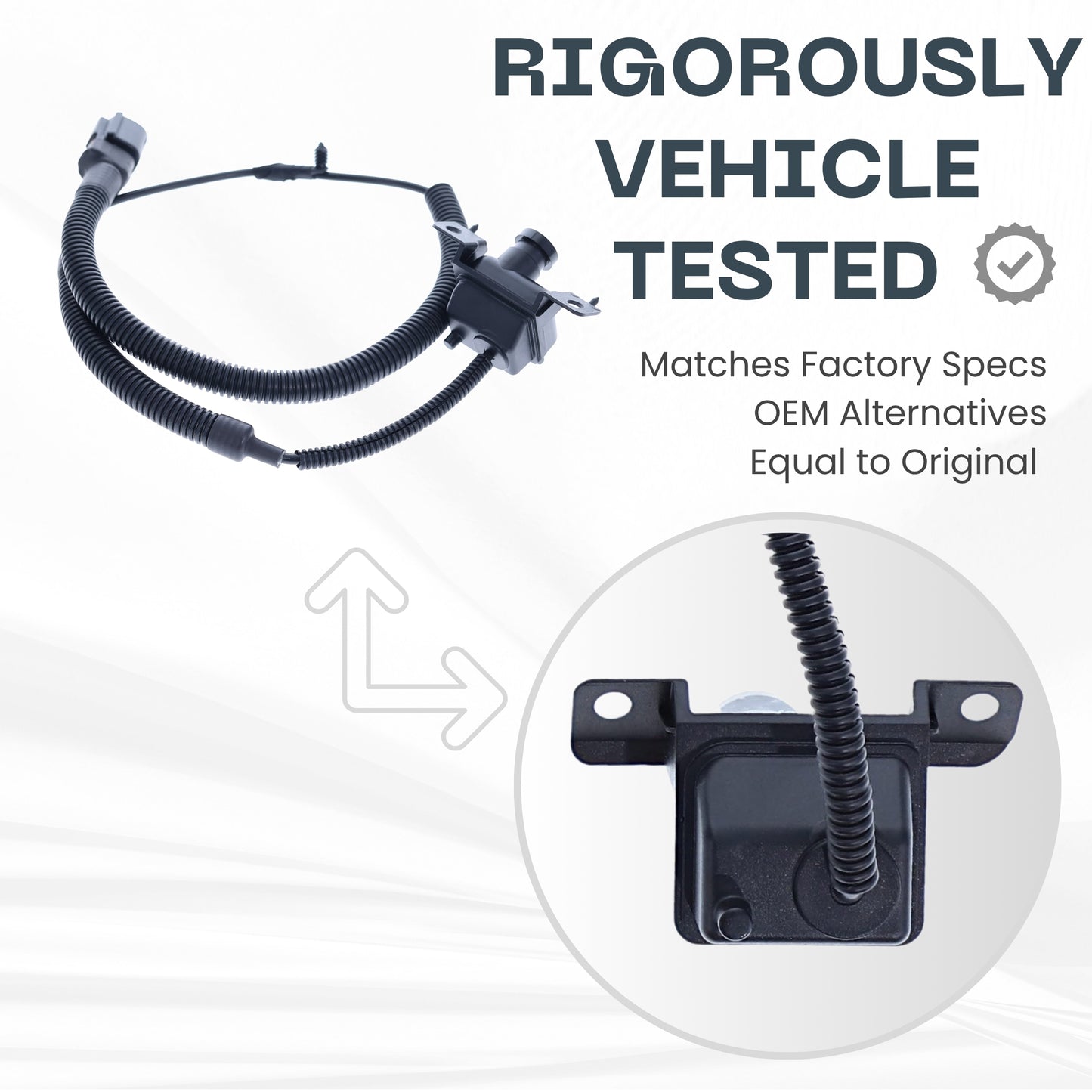 Backup Camera Replaces for 2009 Ford F150 | 2010 F150 SVT Raptor OE Part # 9L3Z19G490C 9L3Z-19G490-C