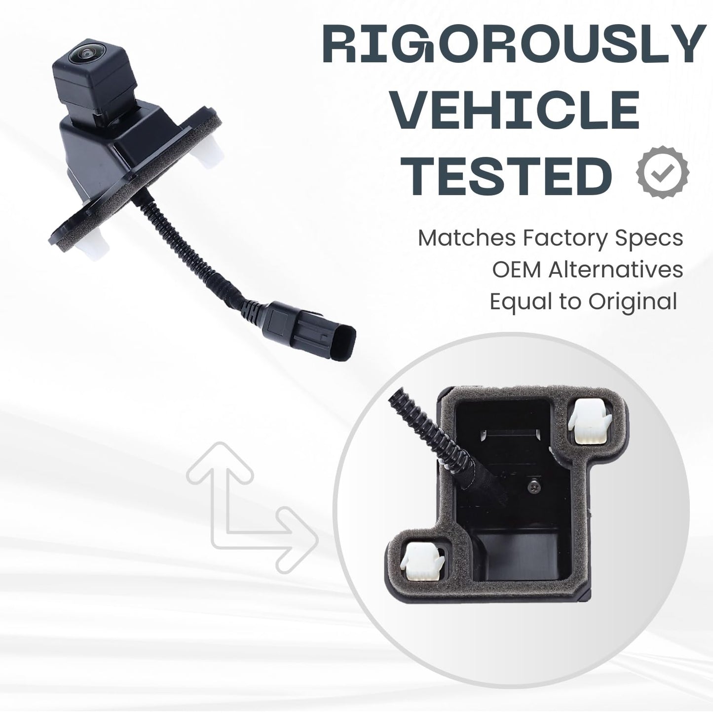 Backup Camera Replaces for 2016 2017 2018 Toyota RAV4 / RAV4 Hybrid