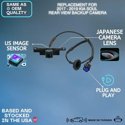Backup Camera Replaces for 17-19 Kia Soul 95760B2010