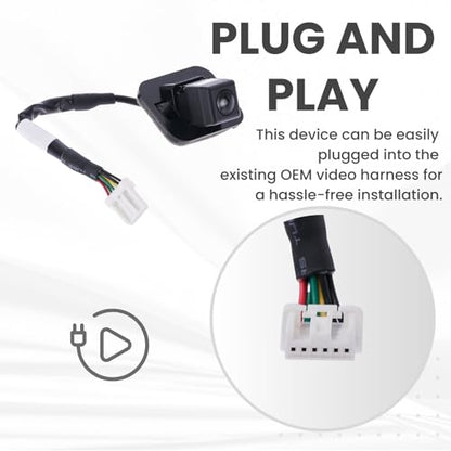 Backup Camera Replaces for 2012 2013 2014 2015 HONDA CIVIC SEDAN / HYBRID OE