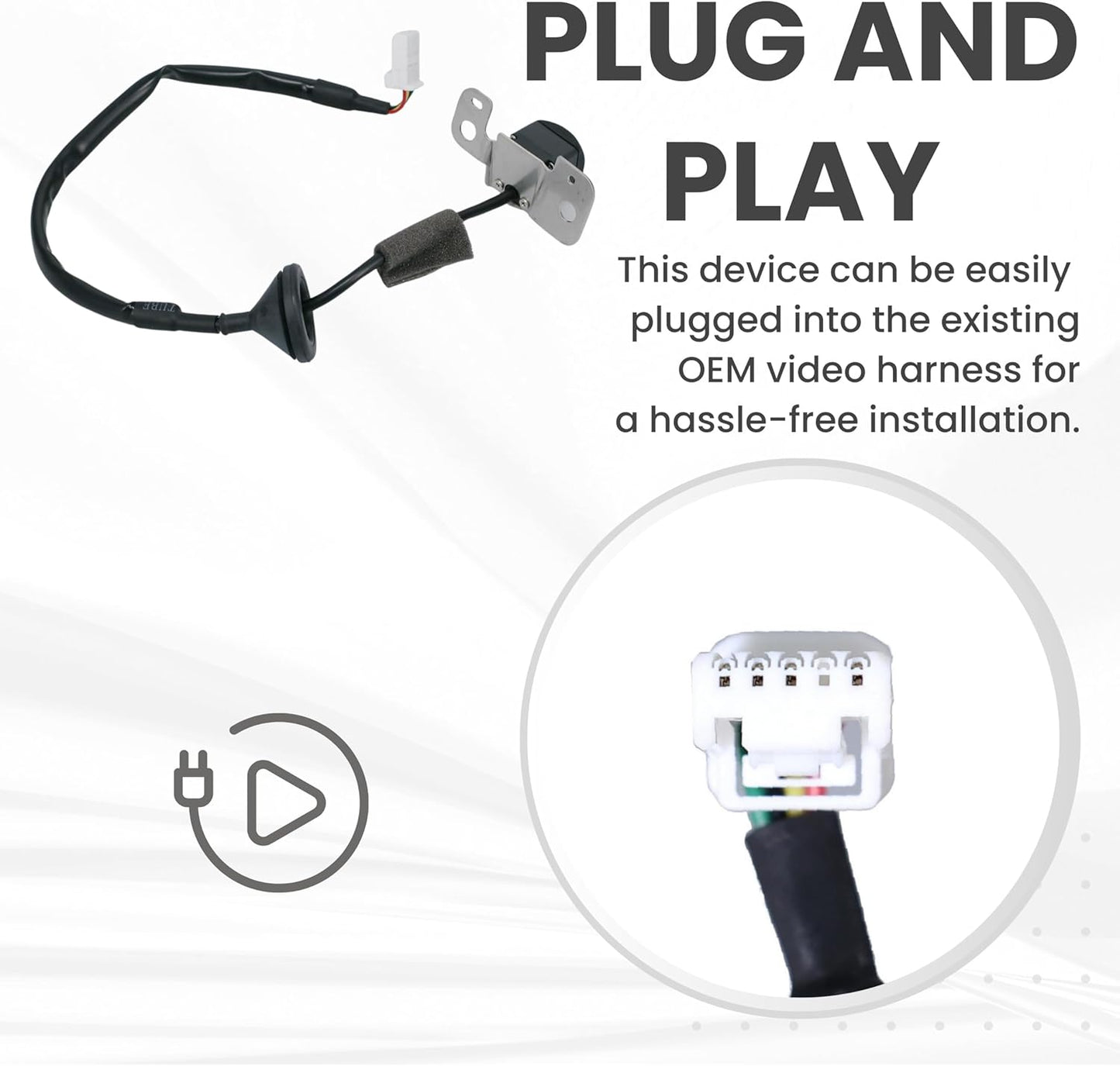 Backup Camera Replaces for 12-15 Mazda CX-9 TK21-67-RC0A/B/C TK21-67-RC0