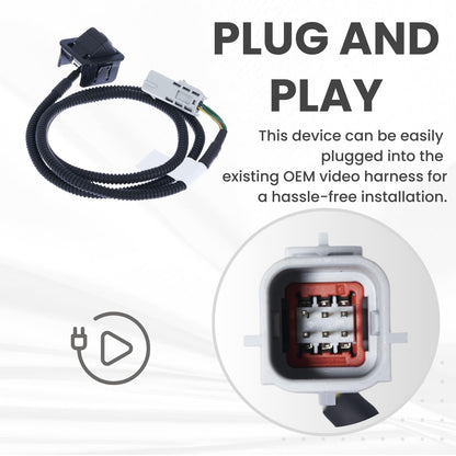 Backup Camera Replaces for 2016 2017 2018 Buick Envision w/o Surround View OE Part # 84093580 22926660 84163768