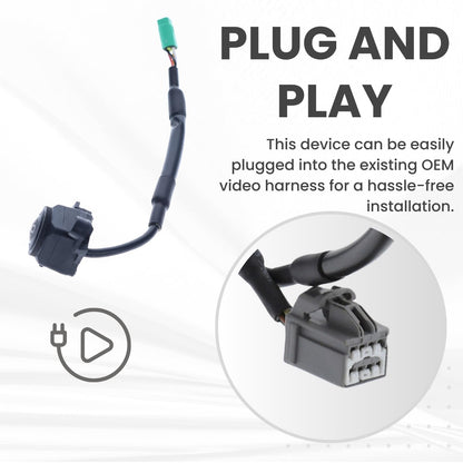 Backup Camera Replaces for 2018 2019 2020 TOYOTA CAMRY/ HYBRID Right Side View