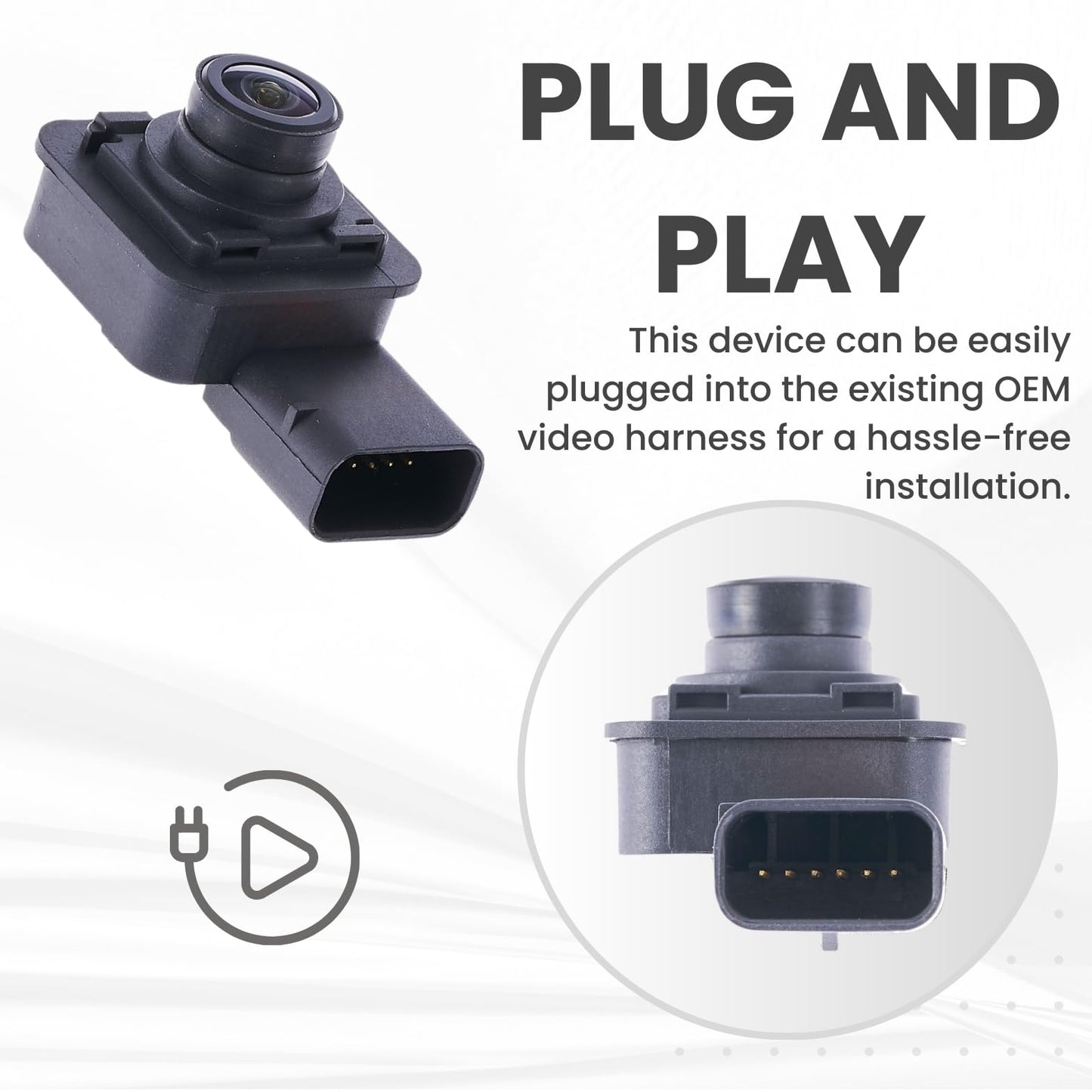 Backup Camera Replaces for 16-19 Ford Explorer GB5Z-19G490-A GB5Z-19G490-C