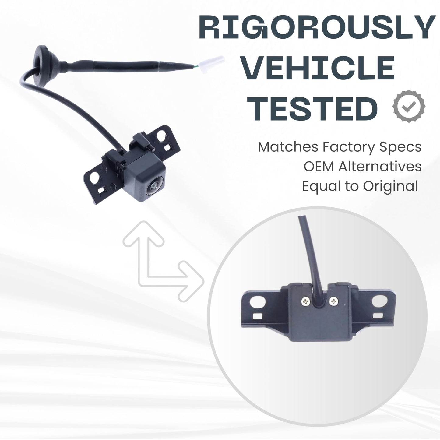 Backup Camera Replaces for 10-15 Infiniti G25 G37 Q40 28442-1NF0B 28442-1NF0A