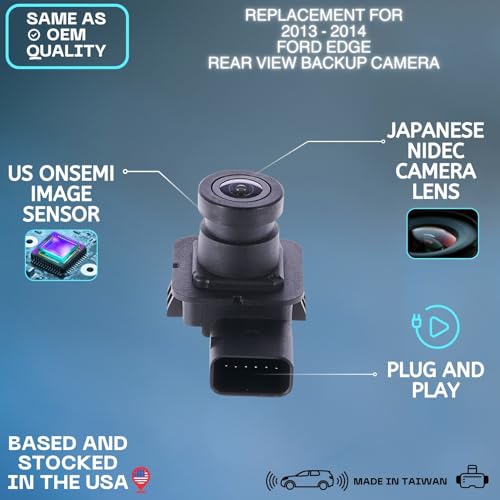 Backup Camera Replaces for 2013 2014 Ford Edge