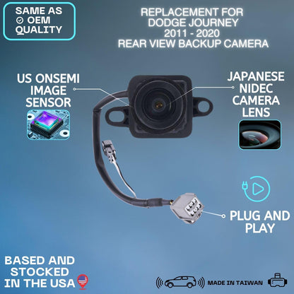 Backup Camera Replaces for 11 12 13 14 15 16 17 18 19 20 Dodge Journey