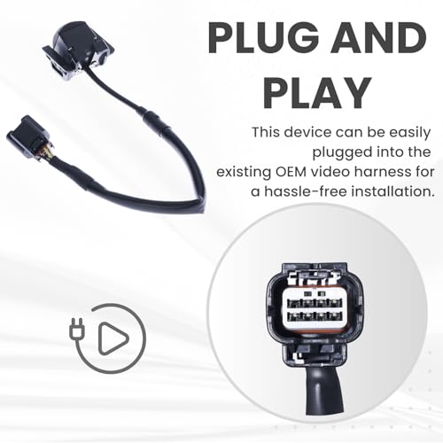 Backup Camera Replaces for 2016 2017 HONDA CIVIC SEDAN OE Part # 39530TBAA01