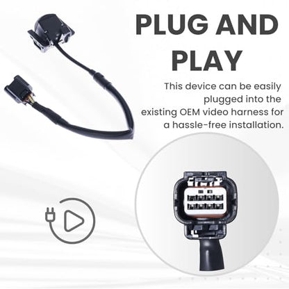 Backup Camera Replaces for 2016 2017 HONDA CIVIC SEDAN OE Part # 39530TBAA01