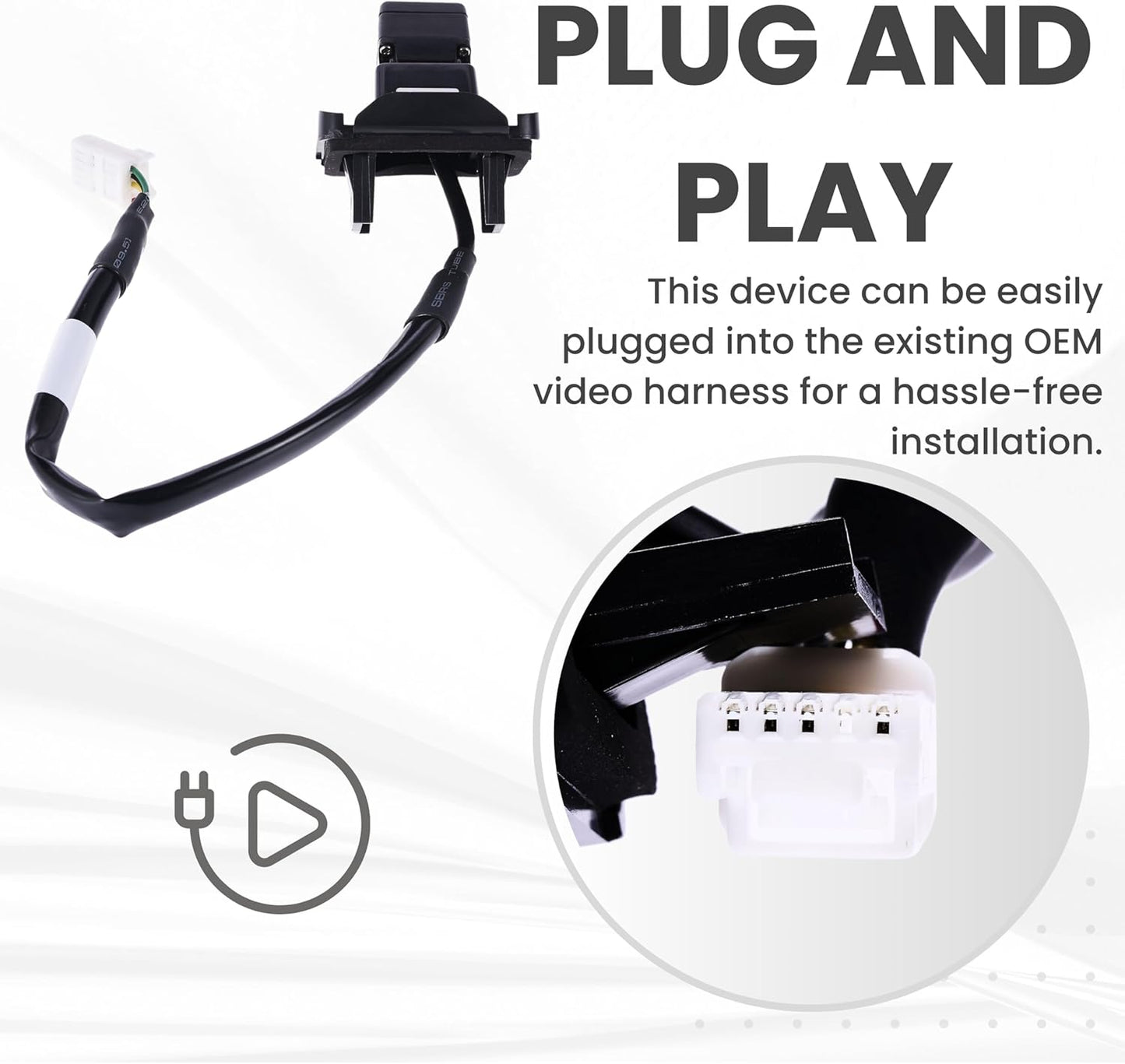 Backup Camera Replaces for 14-18 Mazda 3 BHN9-67-RC0 BHN9-67-RC0A