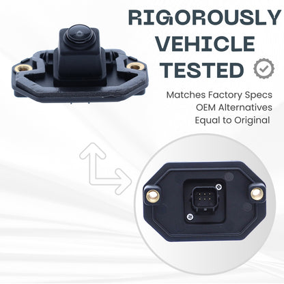 Backup Camera Replaces for 2018 2019 2020 2021 2022 2023 Nissan Kicks S, SV Model OE Part # 284425RA2B 284425RA0B 284425RB0B 284425RA3B (28442-5RA2B 28442-5RA0B 28442-5RB0B 284425-RA3B)