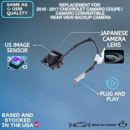 Backup Camera Replaces for 16-17 Chevrolet CAMARO 23334084