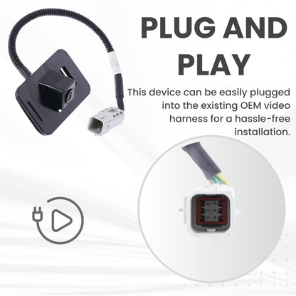 Backup Camera Replaces for 15 16 17 18 19 20 Cadillac Chevrolet GMC Yukon Denali
