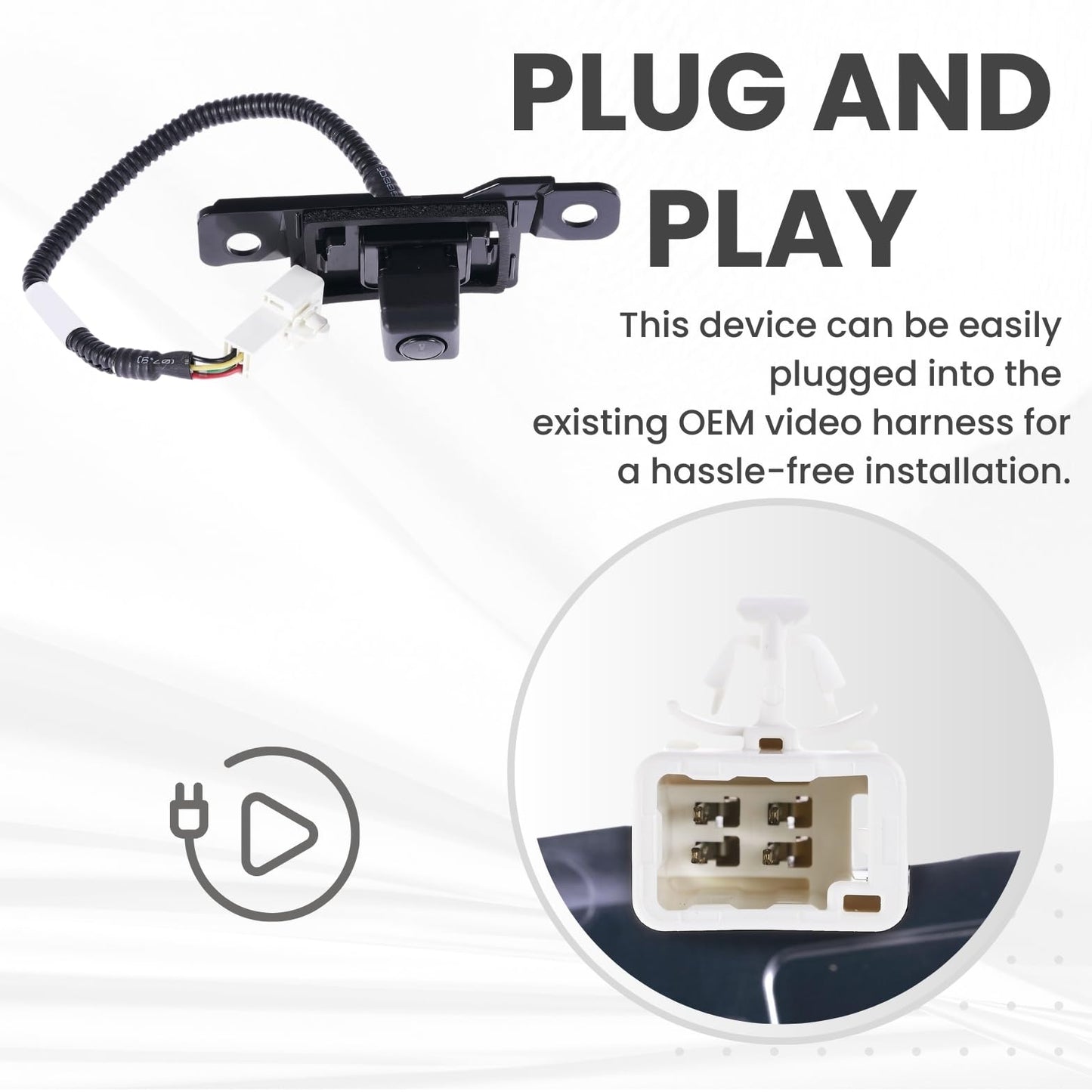 Backup Camera Replaces for 2007 2008 2009 LEXUS RX 350 | 2007 2008 LEXUS RX 400h