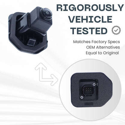 Backup Camera Replaces for Nissan 2015 2016 2017 2018 2019 2020 2021 2022 2023 Murano w/o AVM | 2016 2017 2018 2019 Maxima w/o AVM OE Part # 284425AA1C 284425AA0C (28442-5AA1C 28442-5AA0C)