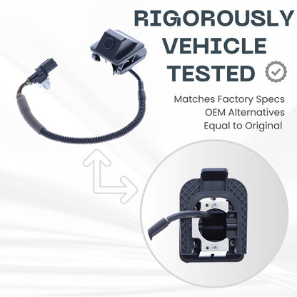 Backup Camera Replaces for 2014 2015 2016 Hyundai Elantra Sedan w/Navigation System OE Part # 95750-3X440 957503X440