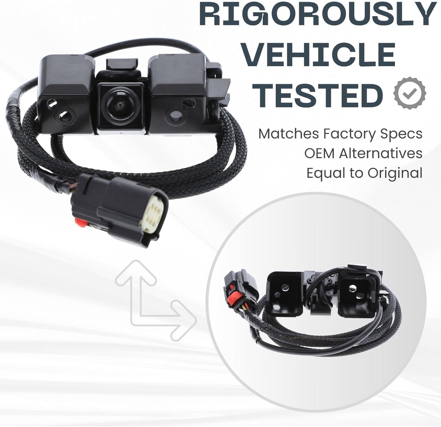 Backup Camera Replaces for 2014 to 2022 Chevrolet Silverado GMC Sierra CANYON