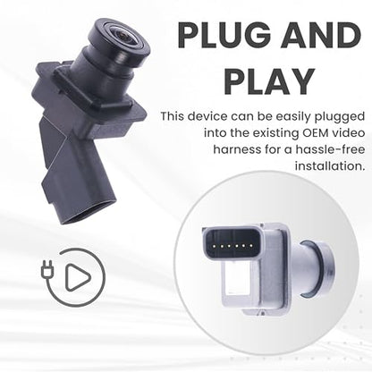Backup Camera Replaces for 15-18 Ford Focus F1EZ-19G490-A F1ET-19G490-AC
