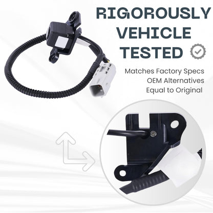 Right Side View Backup Camera Replaces for 2013 2014 2015 2016 2017 2018 2019 2020 2021 2022 2023 Chevy Express/GMC Savana OE Part # 23140731, 22903442