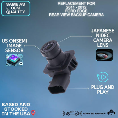 Backup Camera Replaces for 2011 2012 Ford Edge