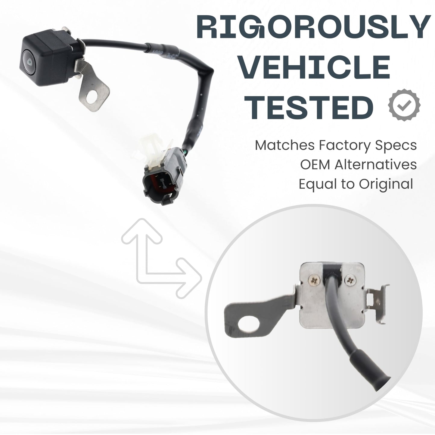 Backup Camera Replaces for 2017-2019 Isuzu D-Max P/U OE Part # 8982542860