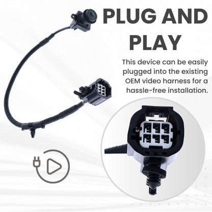 Backup Camera Replaces for 2009 2010 2011 2012 Dodge Ram 1500 2500 3500