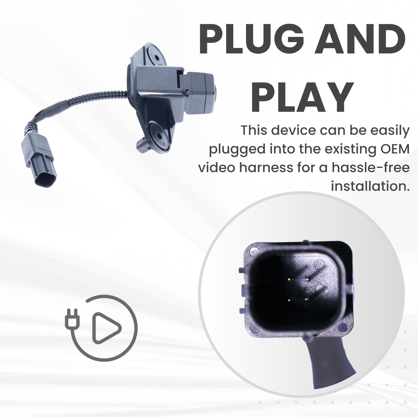 Backup Camera Replaces for 08-15 Toyota Land 86790-60082 86790-60081