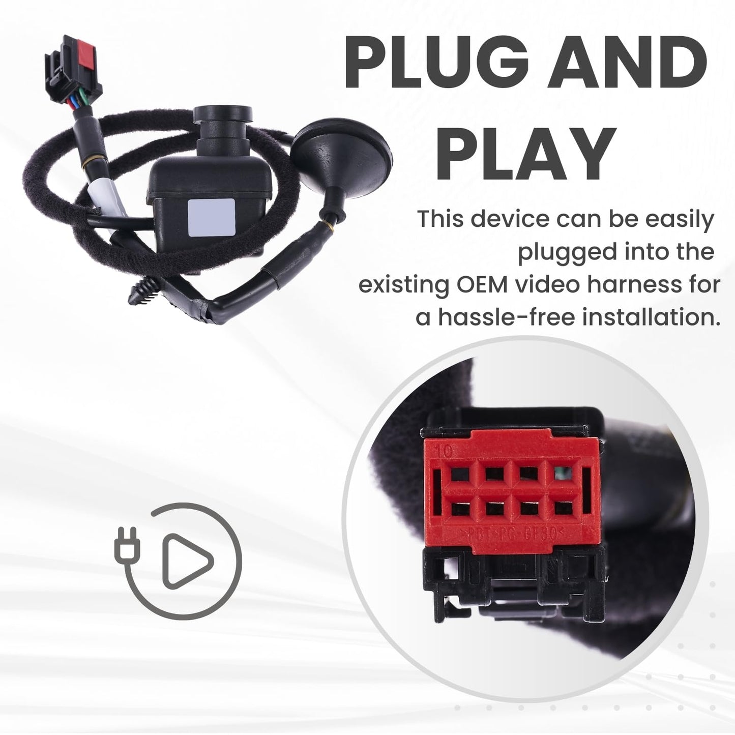 Backup Camera Replaces for 2010 2011 2012 2013 2014 FORD MUSTANG