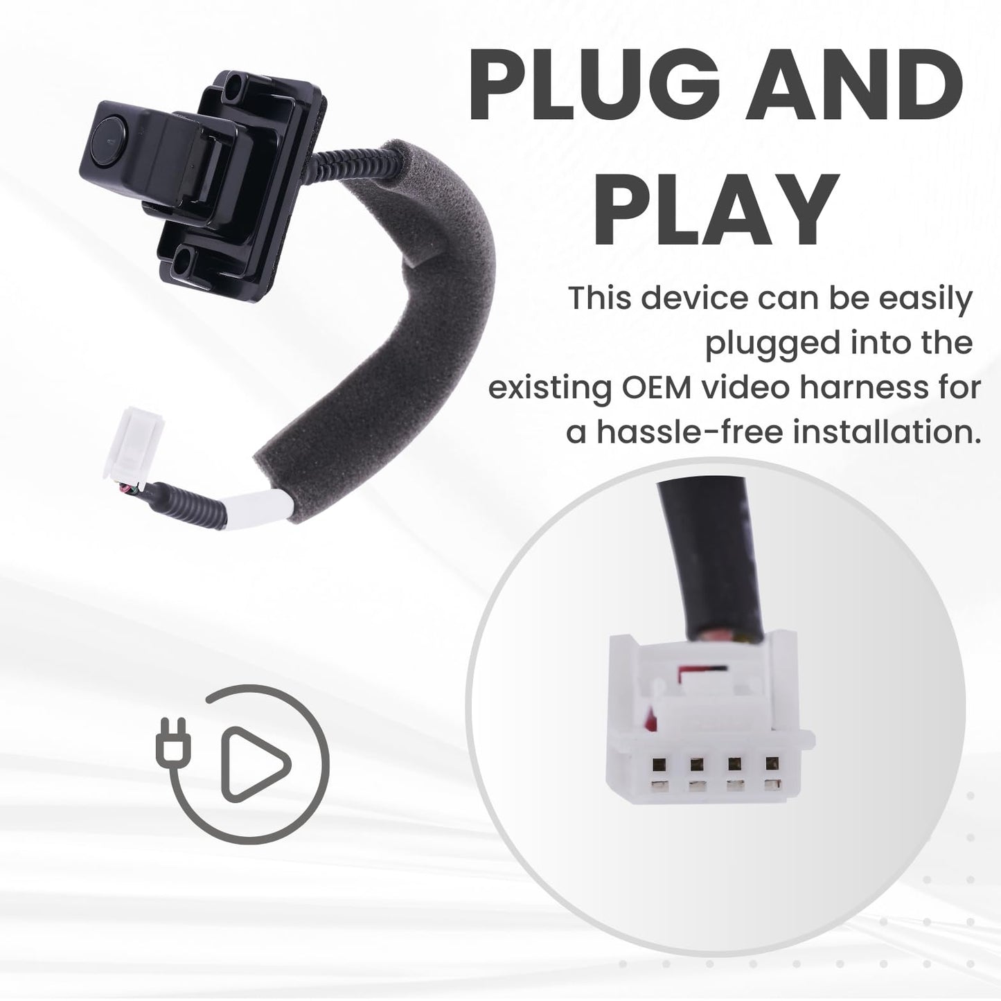 Backup Camera Replaces for 2013 2014 NISSAN MURANO OE Part# 284423YR1A