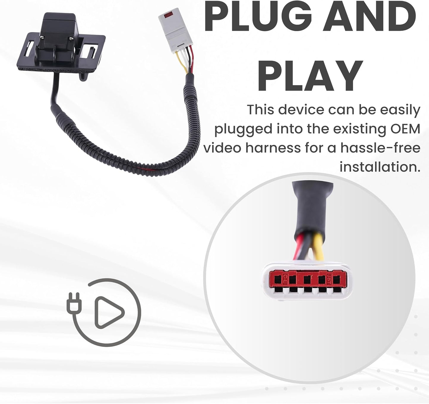 Backup Camera Replaces for 16-22 Chevrolet Malibu MALIBU 23334180