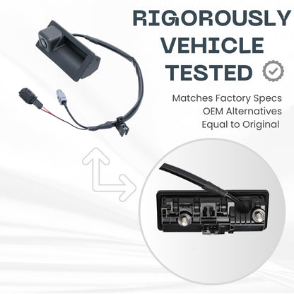 Backup Camera Replaces for 2015 2016 2017 2018 2019 2020 Audi A3/S3 Sedan / 2012 2013 2014 2015 2016 2017 Volkswagen Tiguan/Tiguan Limited OE Part # 8V0827566B 5N0827566AL 5N0827566AB 8V0827566A