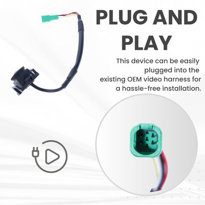 Left Side View Camera Replaces for 2021-2023 Toyota Sienna w/AVM OE Part # 8679008090