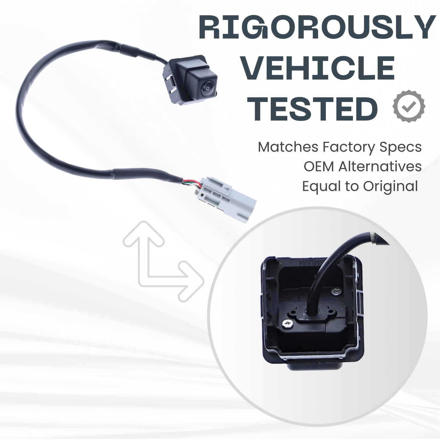 Backup Camera Replaces for 2019 2020 Buick Envision w/o Surround View OE # 84327614