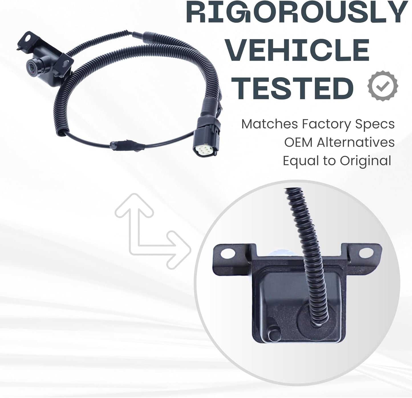 Backup Camera Replaces for Ford 2009 F150 | 2010 F150 SVT Raptor OE Part # 9L3Z19G490C 9L3Z-19G490-C