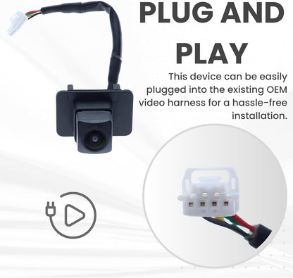Backup Camera Replaces for 2019 2020 2021 2022 Subaru Forester | OE Part # 86267SJ000 (8626–7SJ00-0)