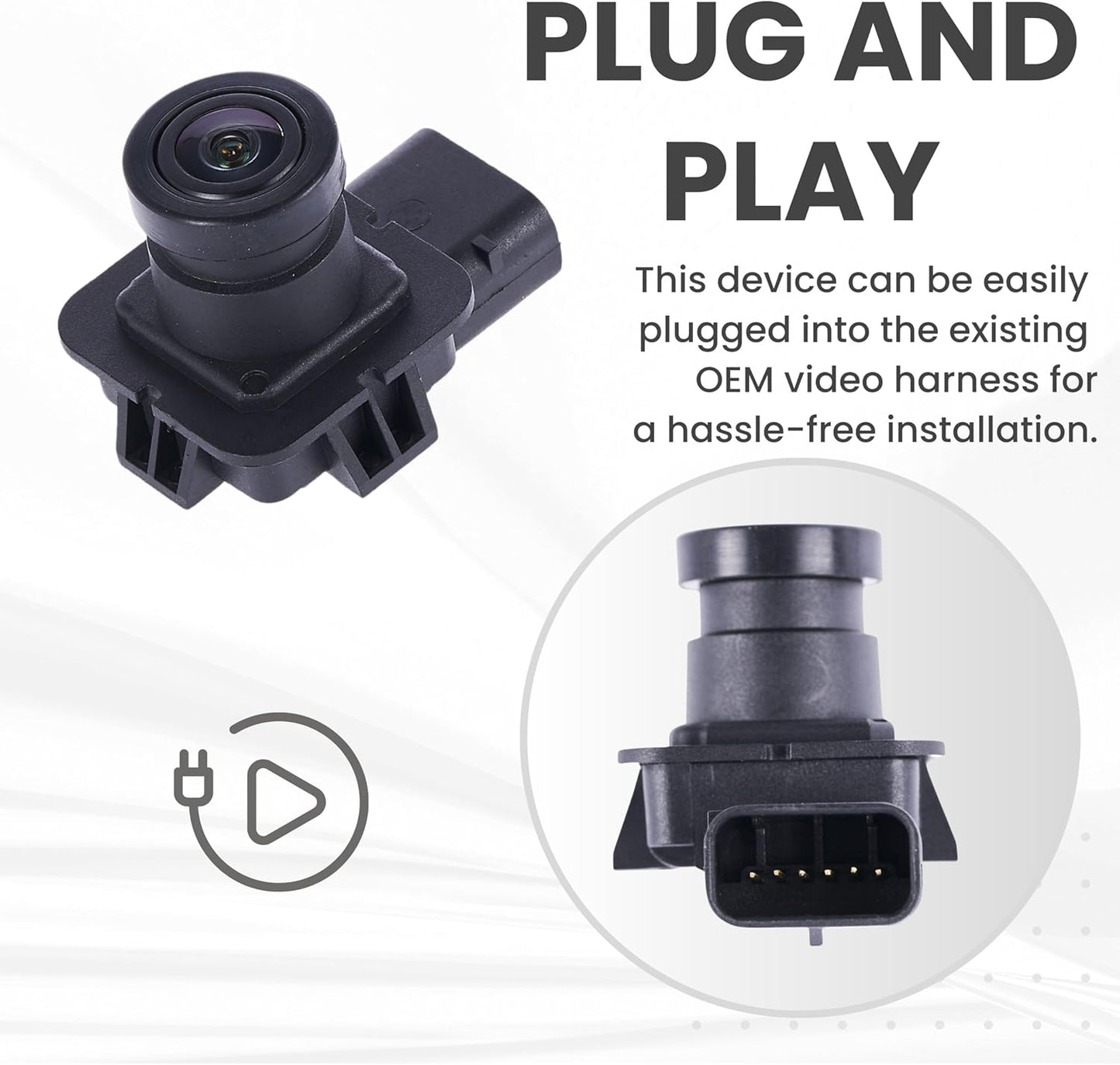 Backup Camera Replaces for 18-19 Ford Transit FORD TRANSIT JK4Z-19G490-G/J/B