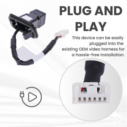 Backup Camera Replaces for 2013 2014 2015 HONDA CIVIC COUPE