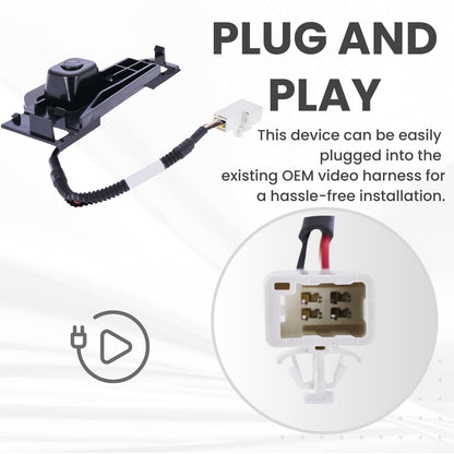 Backup Camera Replaces for 2004 2005 TOYOTA SIENNA OE Part # 8679045010