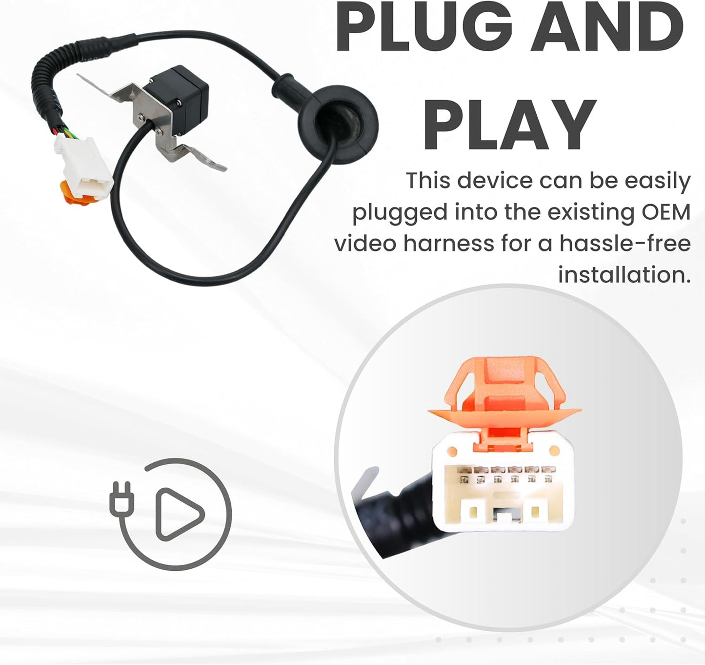 Backup Camera Replaces for 10-12 Acura RDX 39530-STK-A11