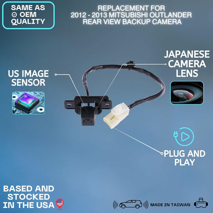 Backup Camera Replaces for 12-13 Mitsubishi Outlander 8781A058