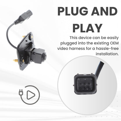 Backup Camera Replaces for 2014-2018 Nissan Versa Note w/AVM