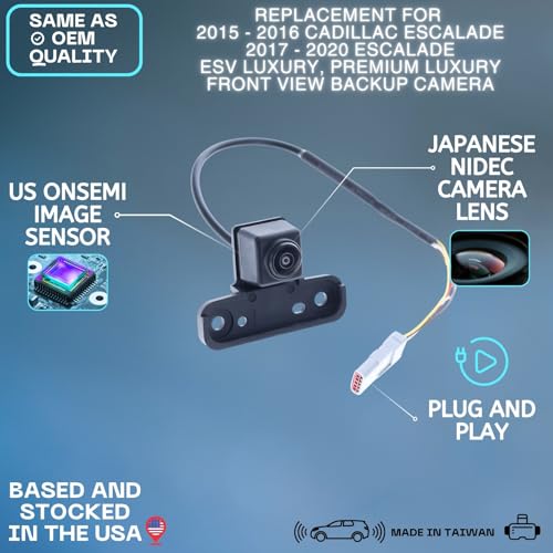 Backup Camera Replaces for CADILLAC ESCALADE |ESCALADE ESV LUXURY,PREMIUM LUXURY